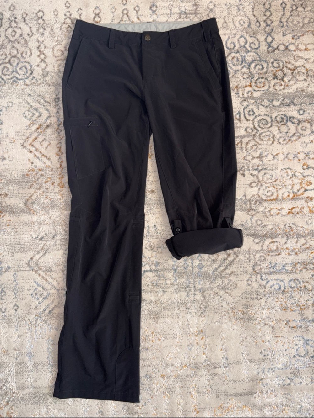 REI Black Adjustable Hiking Pants